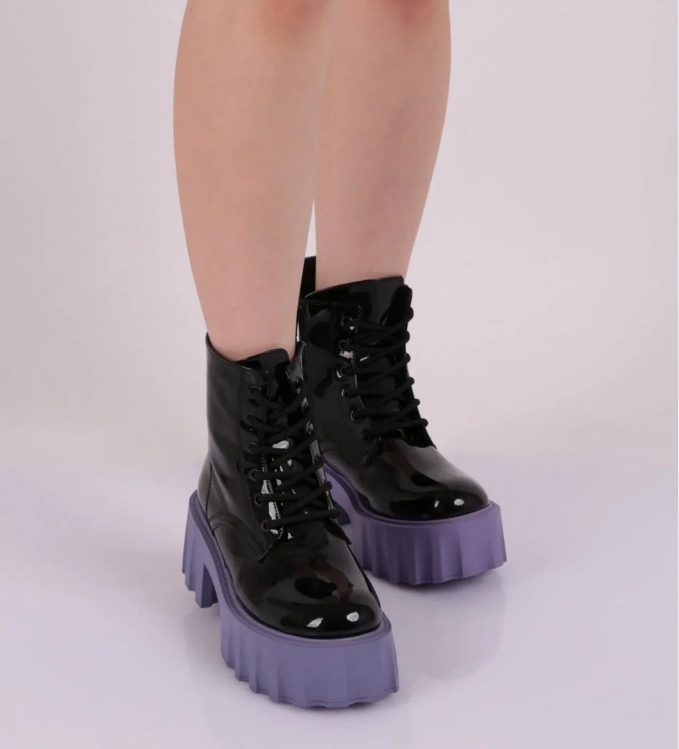 Es801 Kadin Kalin Taban Bağcikli Bot