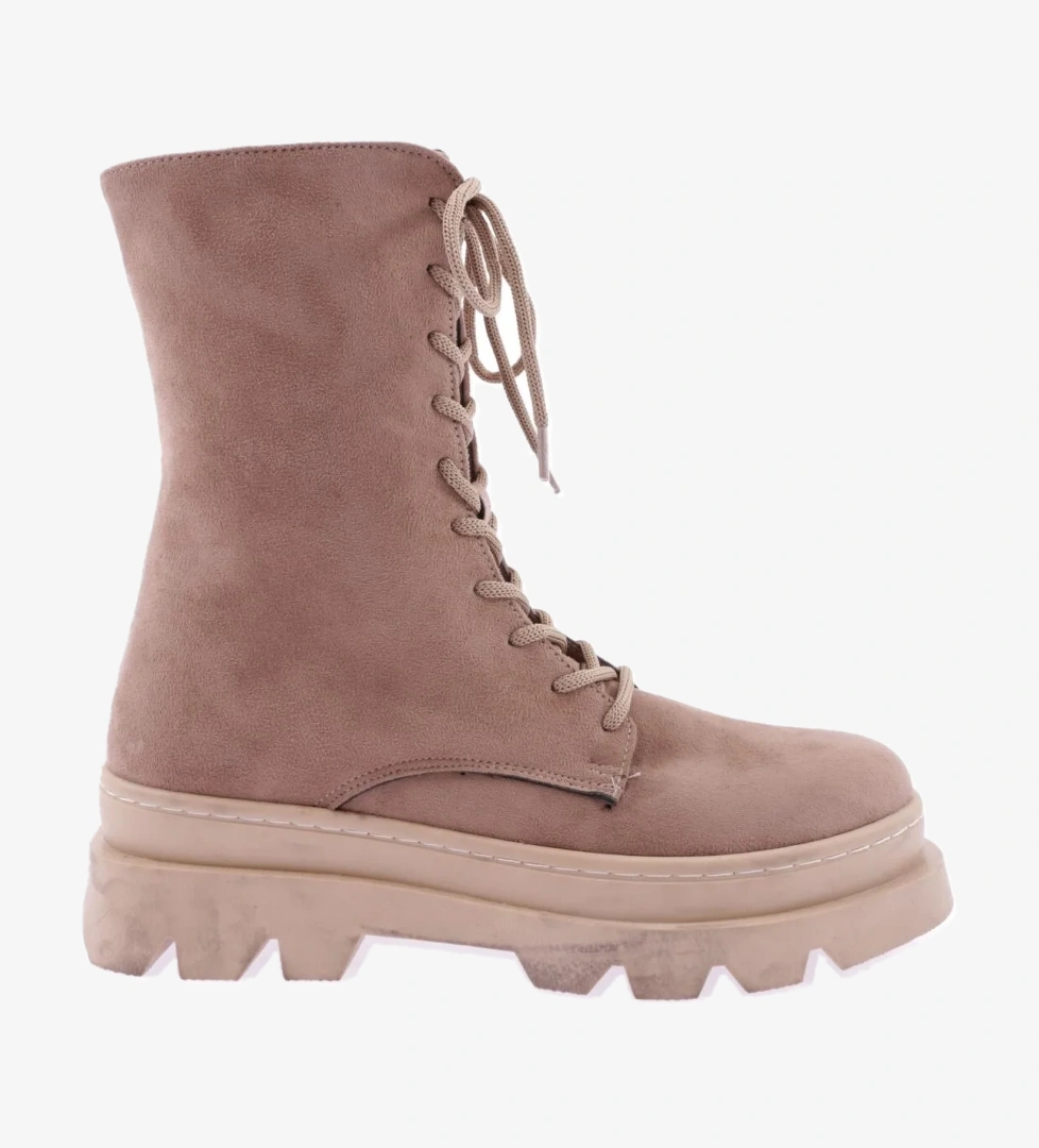 744-22K Kadin Bağcikli Fermuarli Bot