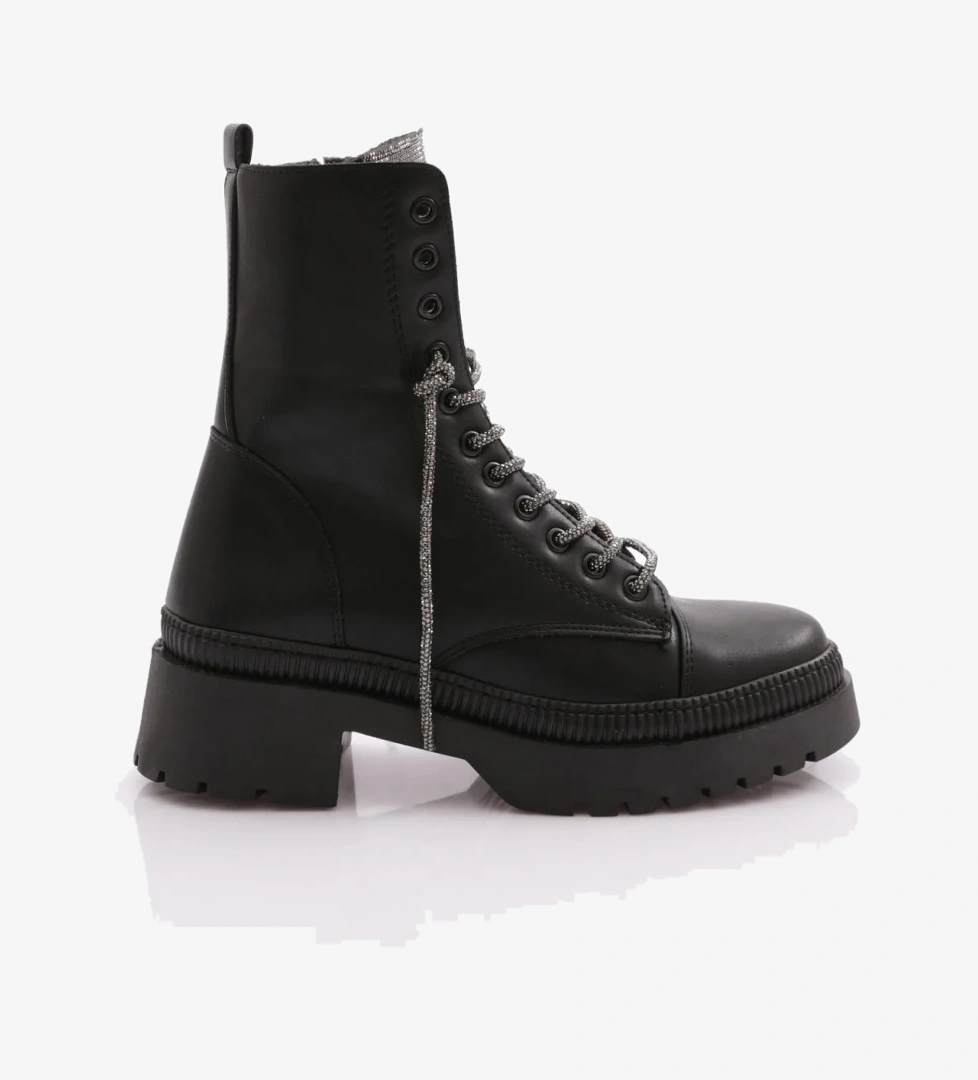 Dgn K9018 Kadin Bağcikli Kristal Taşli Postal Bot model görseli