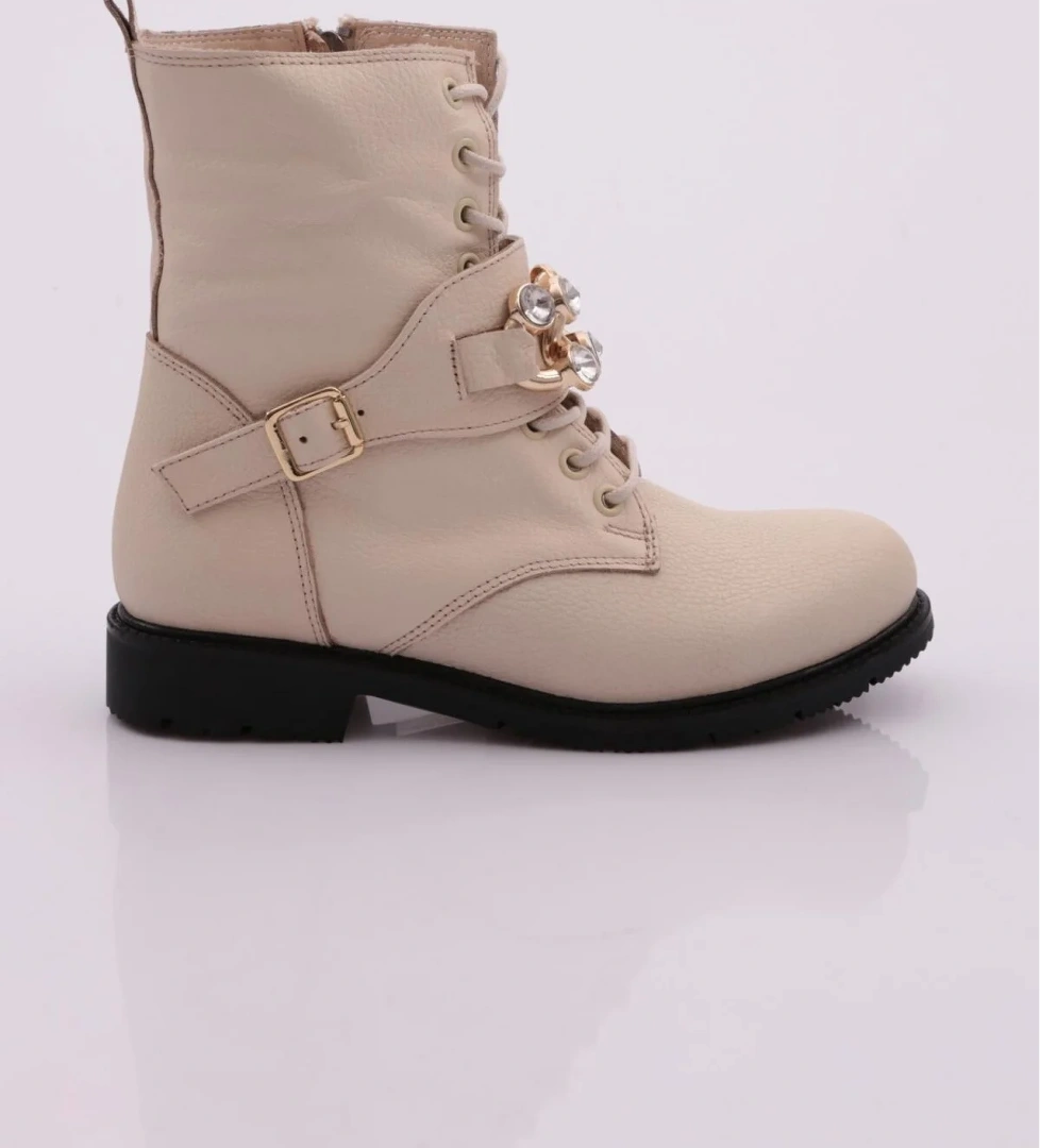 Dgn 0722-22K Kadin Bağcikli Kristal Taş Tokali Postal Bot model görseli