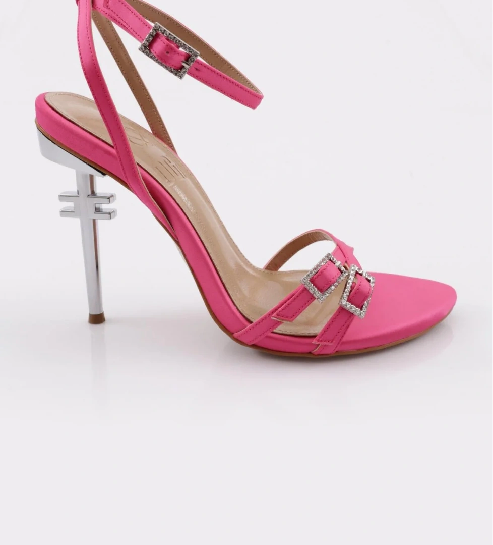 Dgn 1275 Kadin Tokali Bilekten Bağlama Topuklu Ayakkabi model görseli