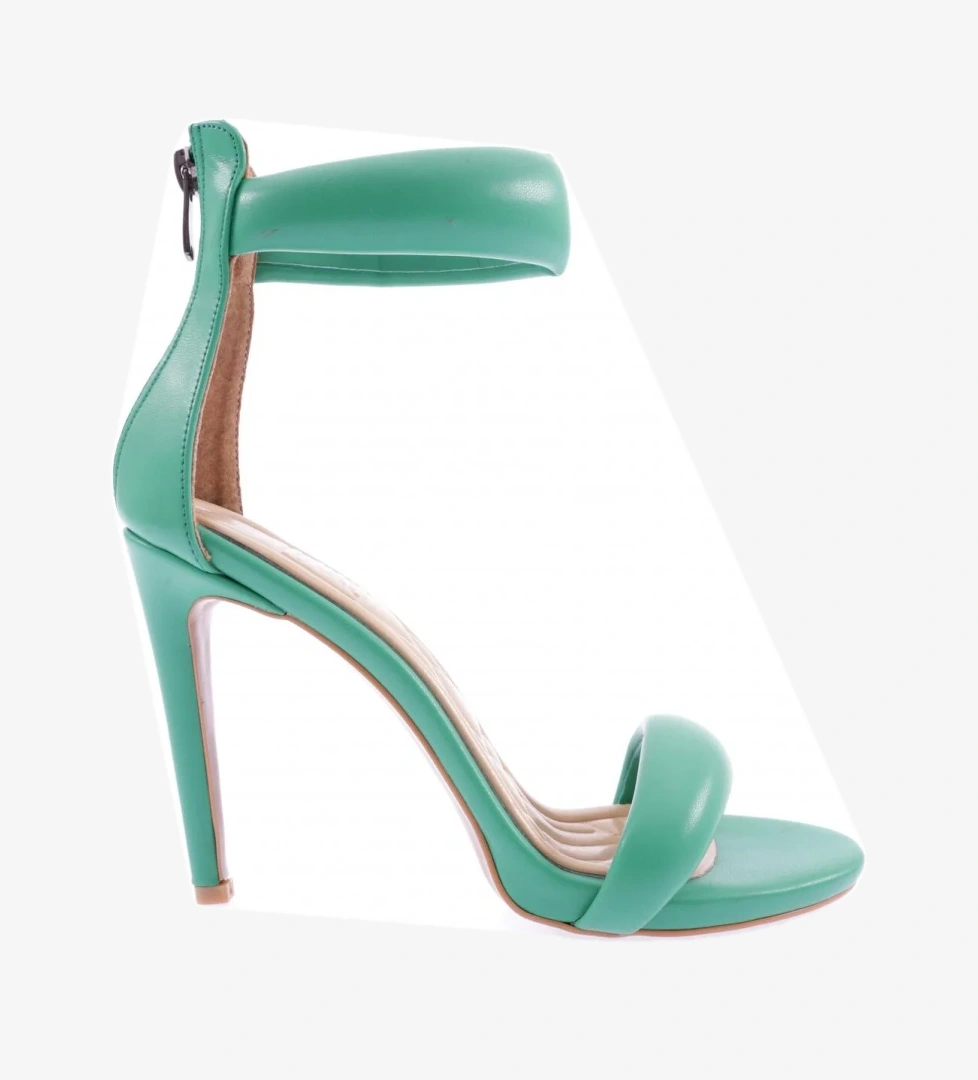 8047-23Y Kadin Bilekten Bağli Tek Bantli Topuklu Ayakkabi