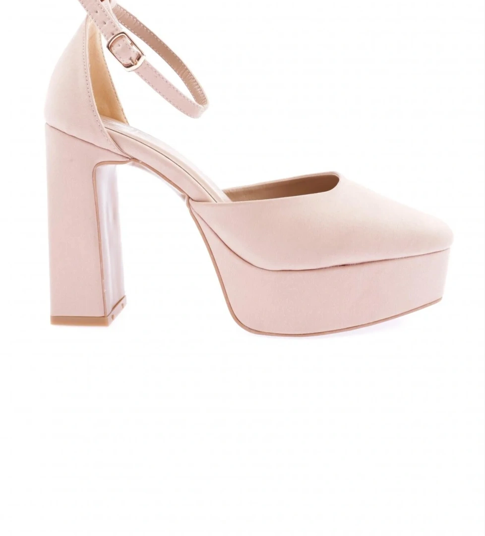 Dgn 45 Kadin Kalin Taban Topuklu Ayakkabi model görseli