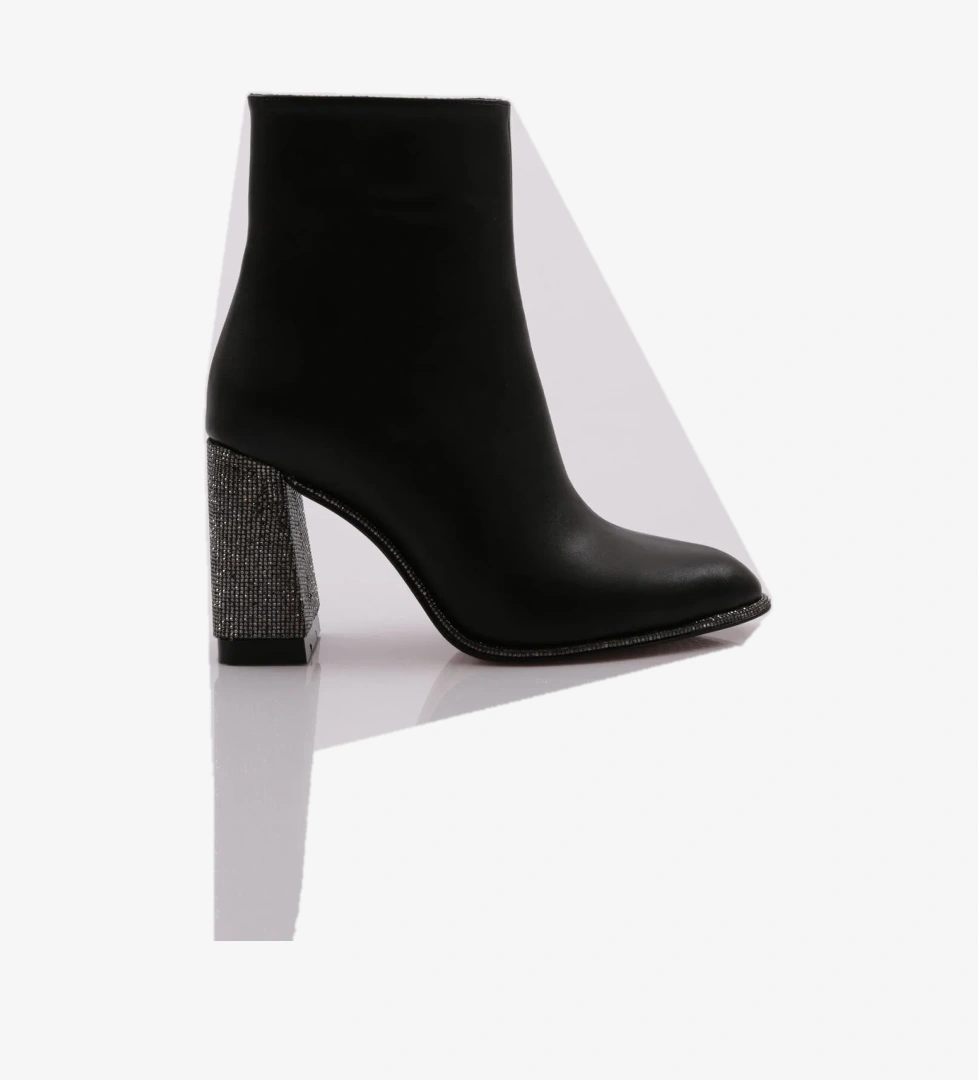 9032 Kadin Topuklu Bot - Görsel 1