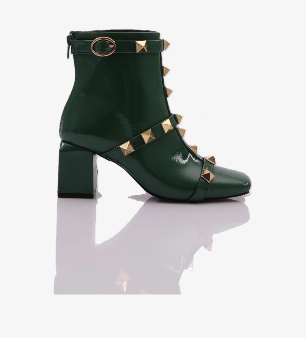 K200-22K Kadin Troklu Çerçeve Topouklu Bot - Görsel 1