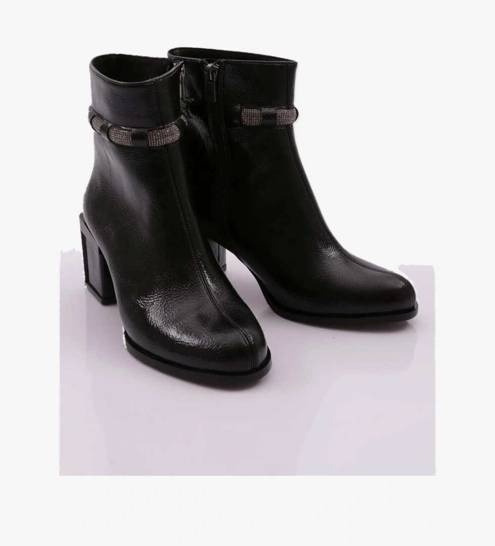 Dgn 742-22k Kadin Simli İp Detayli Topuklu Bot model görseli