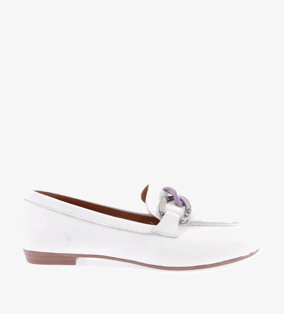 100-23Y Kadin Zincir Aksesuarli Zenne Babet