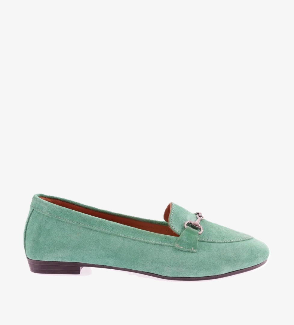 102-23Y Kadin Metal Aksesuarli Zenne Babet