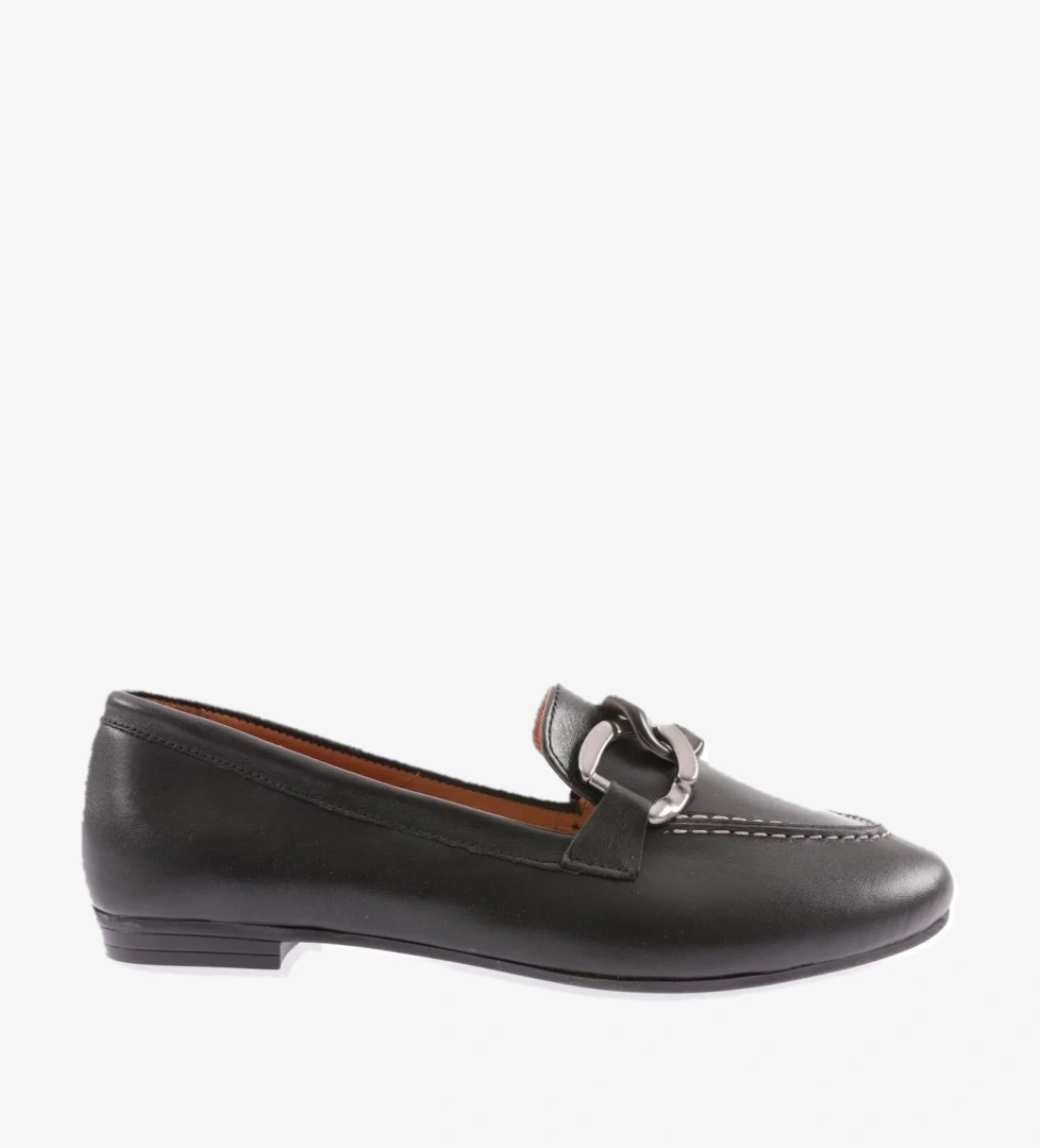 100-23Y Kadin Zincir Aksesuarli Zenne Babet