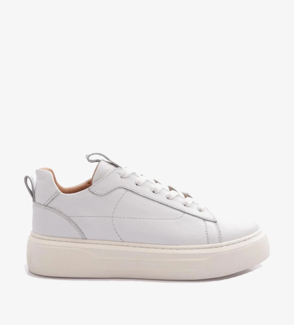 DGN 477-23Y Kadin Kalin Taban Bağcikli Sneaker Ayakkabi