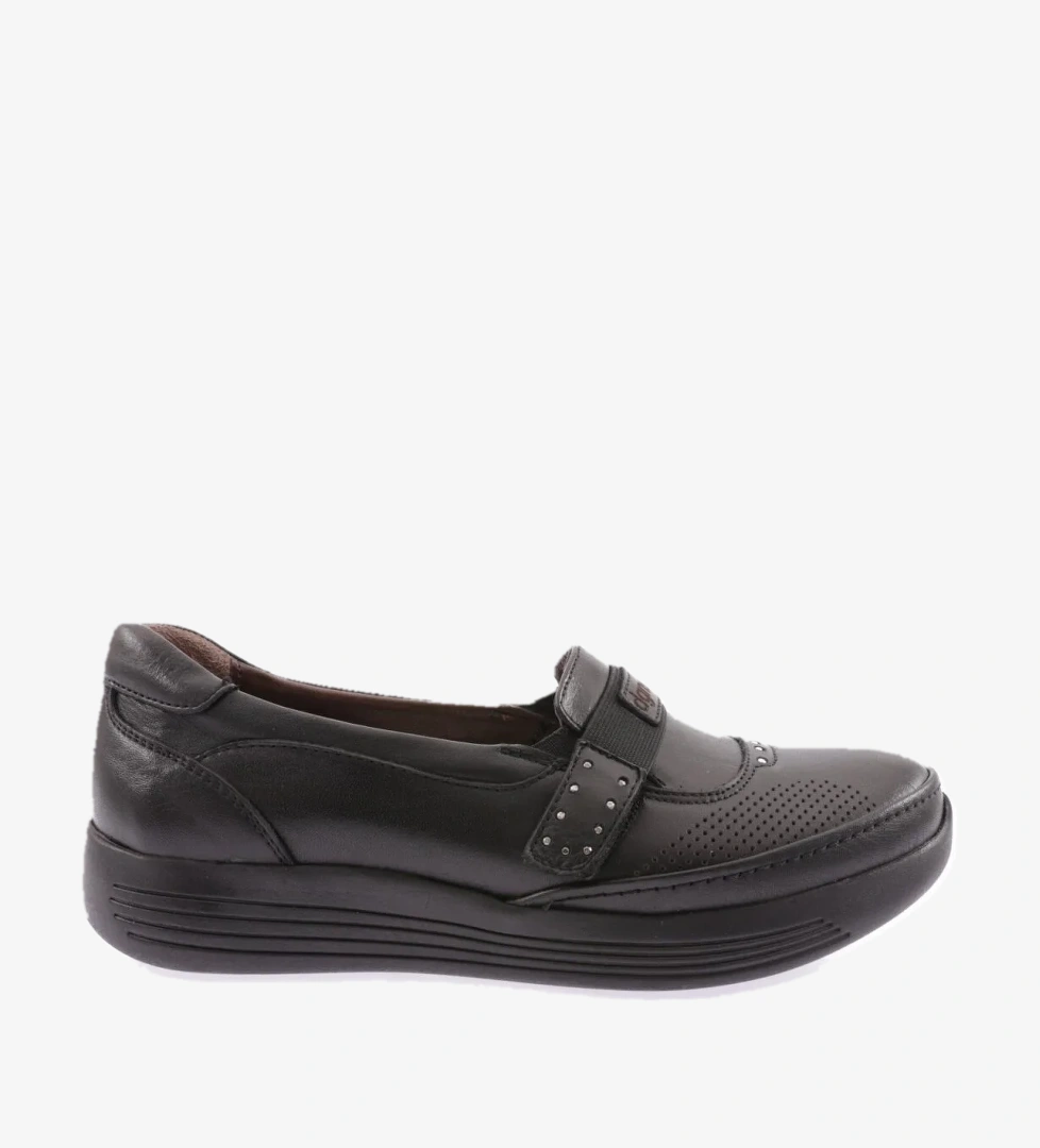 Dgn 1035-23Y Kadin Dolgu Taban Cirtli Comfort Ayakkabi model görseli