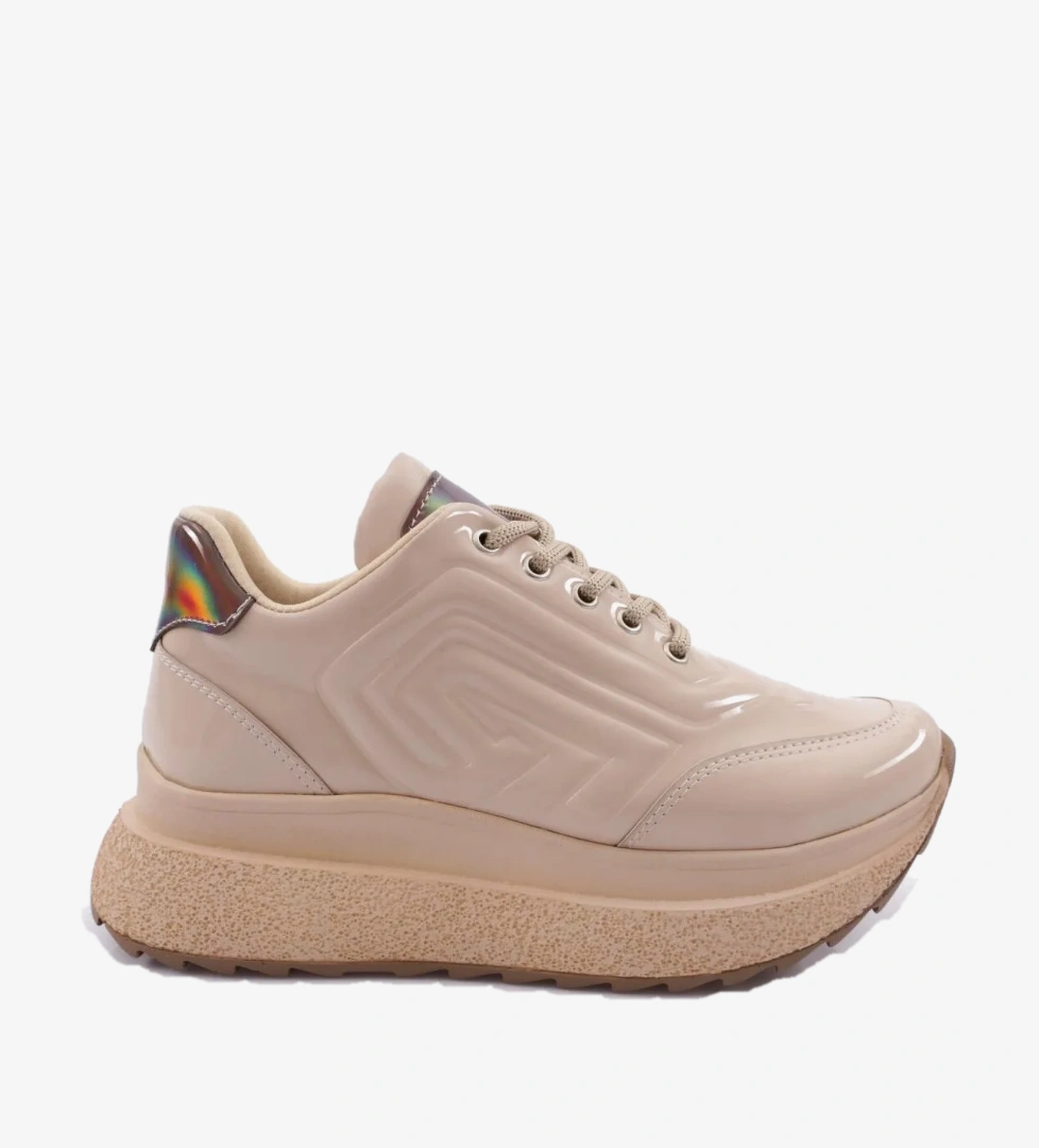 DGN 656-1 Kadin Kalin Taban Sneakers Ayakkabi
