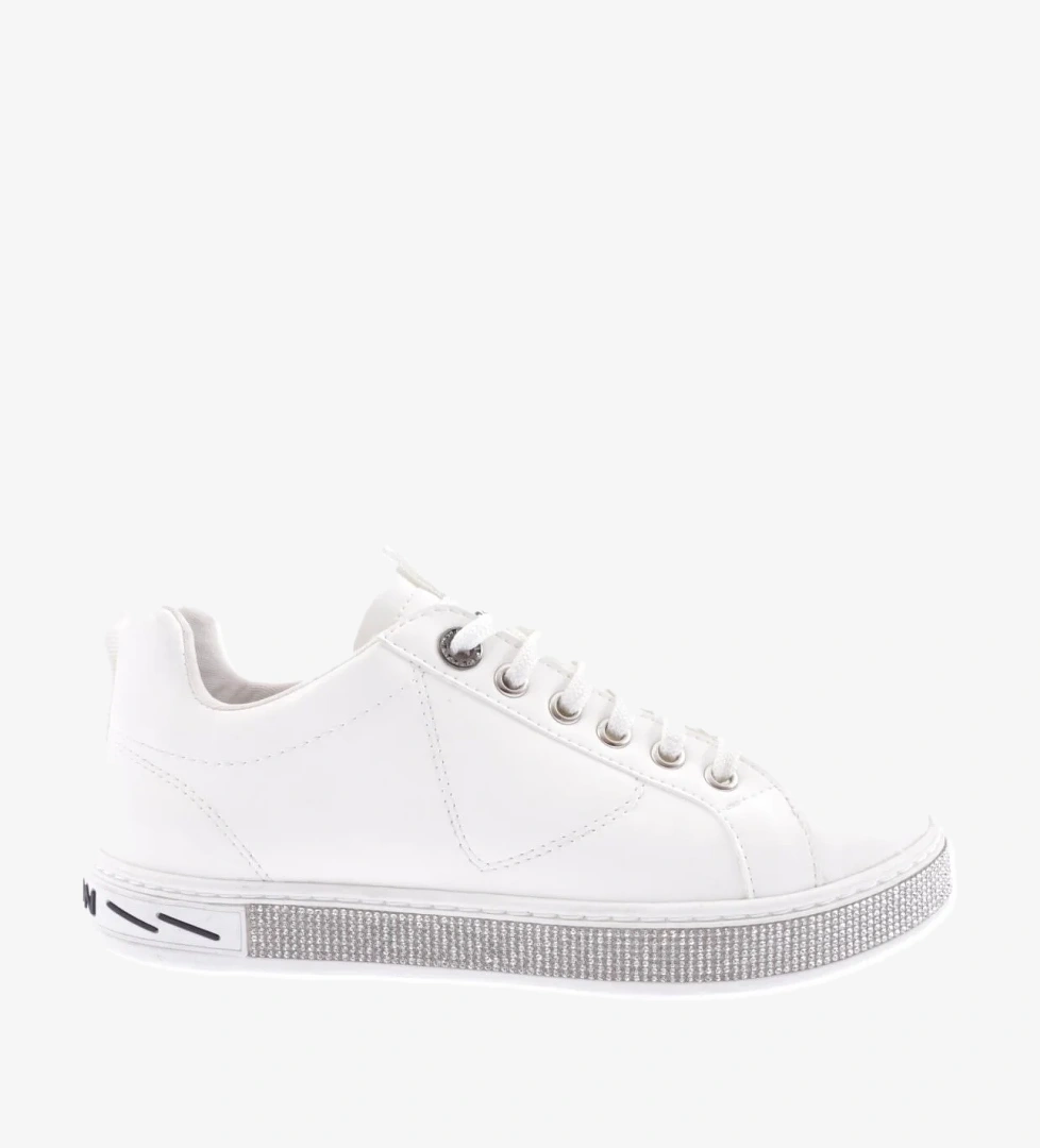 22510 Kadin Kürklü Sneakers Ayakkabi