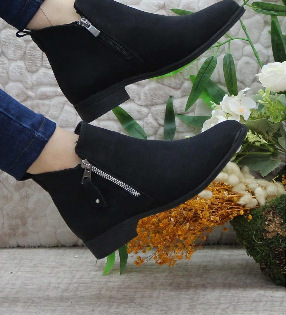 Mehmet Mete 4273 Fashion Sıcak Astar Kaymaz Taban Kadın Bot model görseli