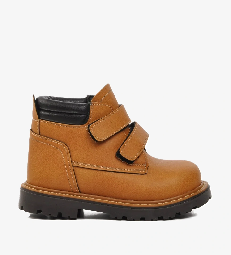 Ctaye-B Taba-Siyah İçi Polarlı Bebek Bot - Görsel 1