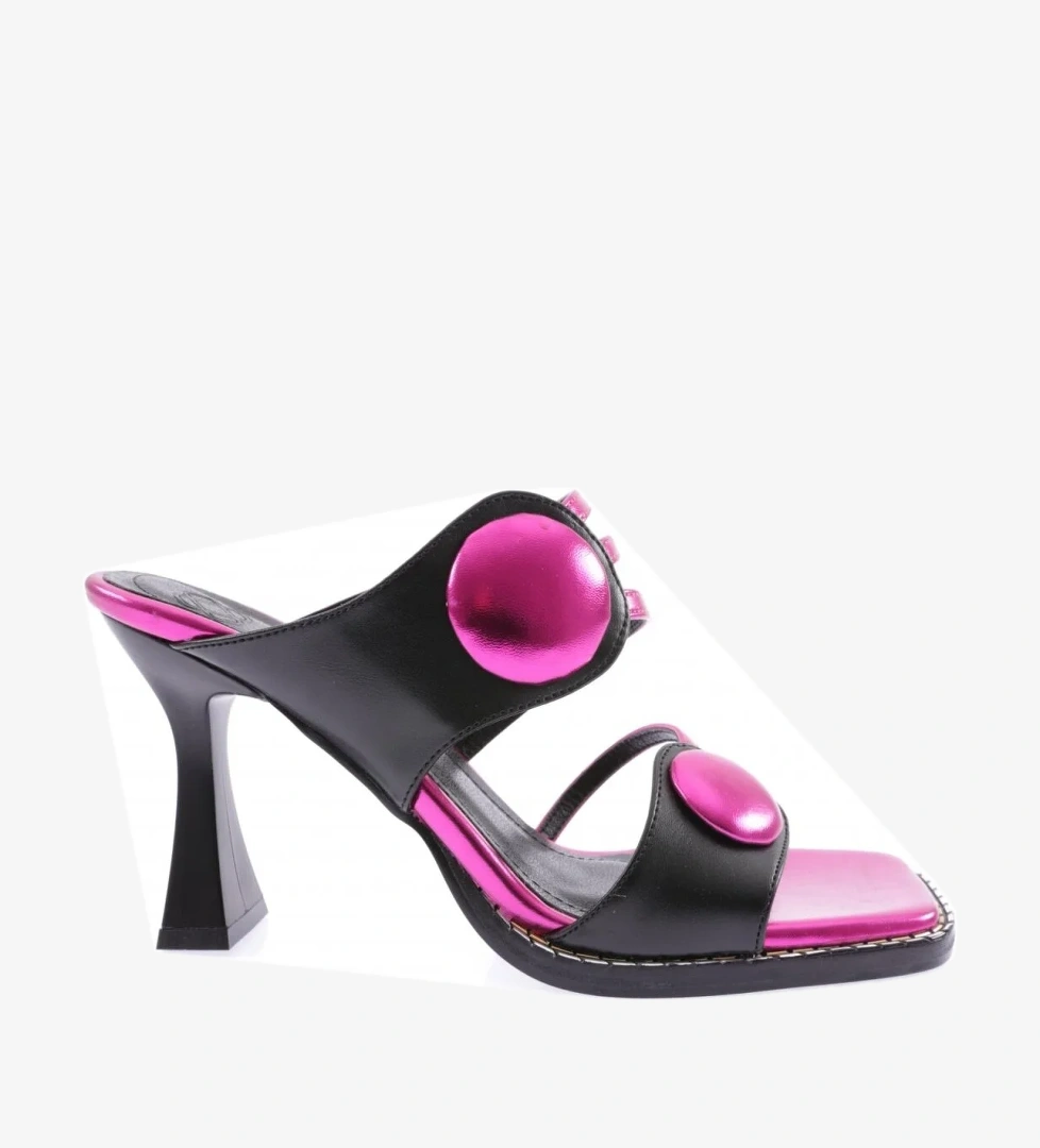 07-23Y Kadin Sirali Bantli Tokali Terlik