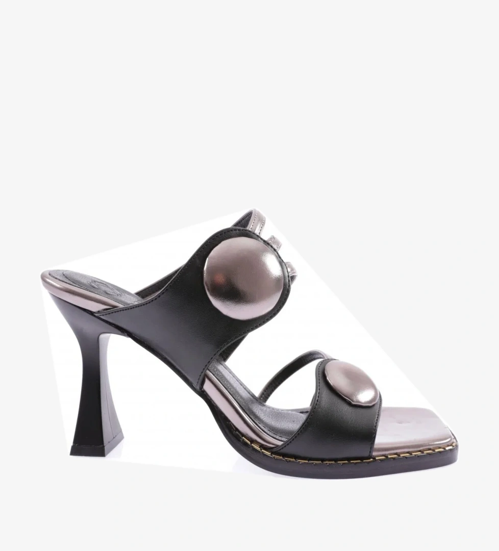 07-23Y Kadin Sirali Bantli Tokali Terlik