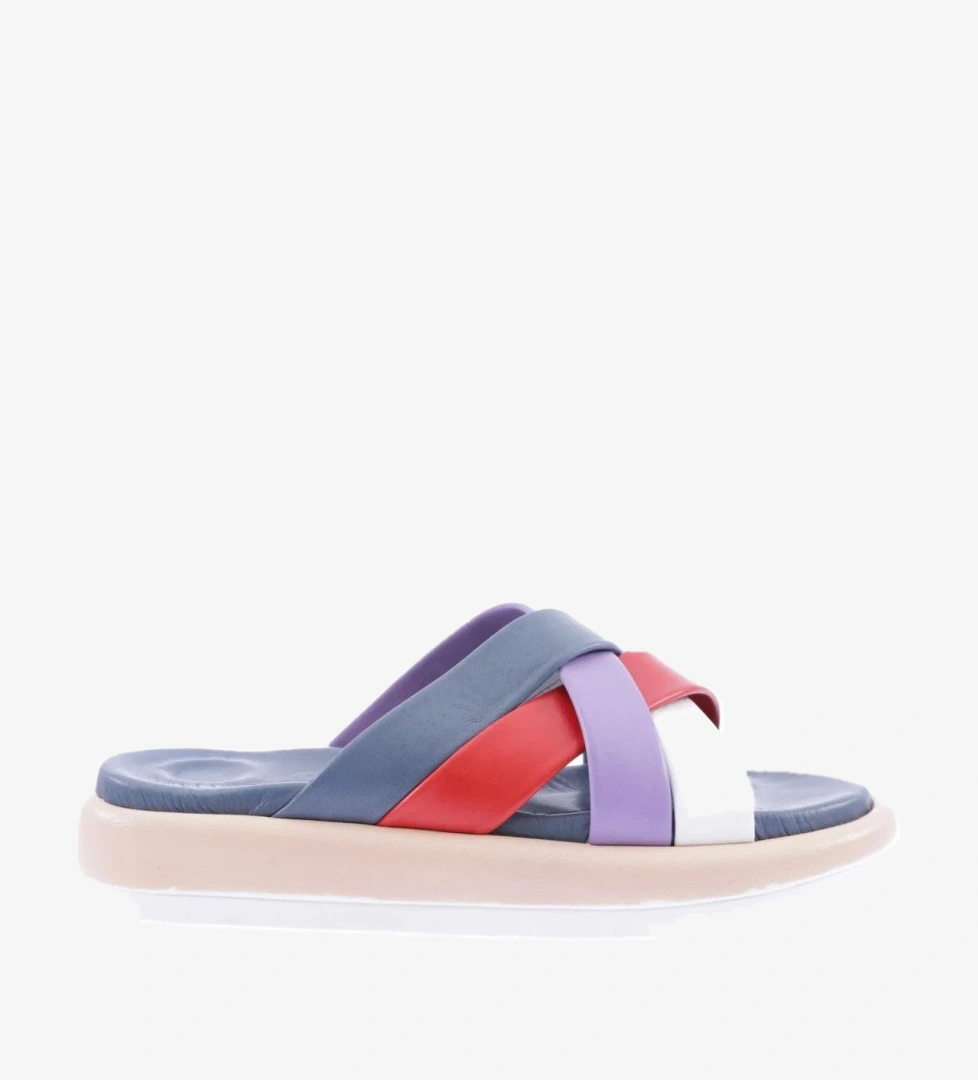 2032-2133-23Y Kadin Çapraz Bantli Terlik - Görsel 1