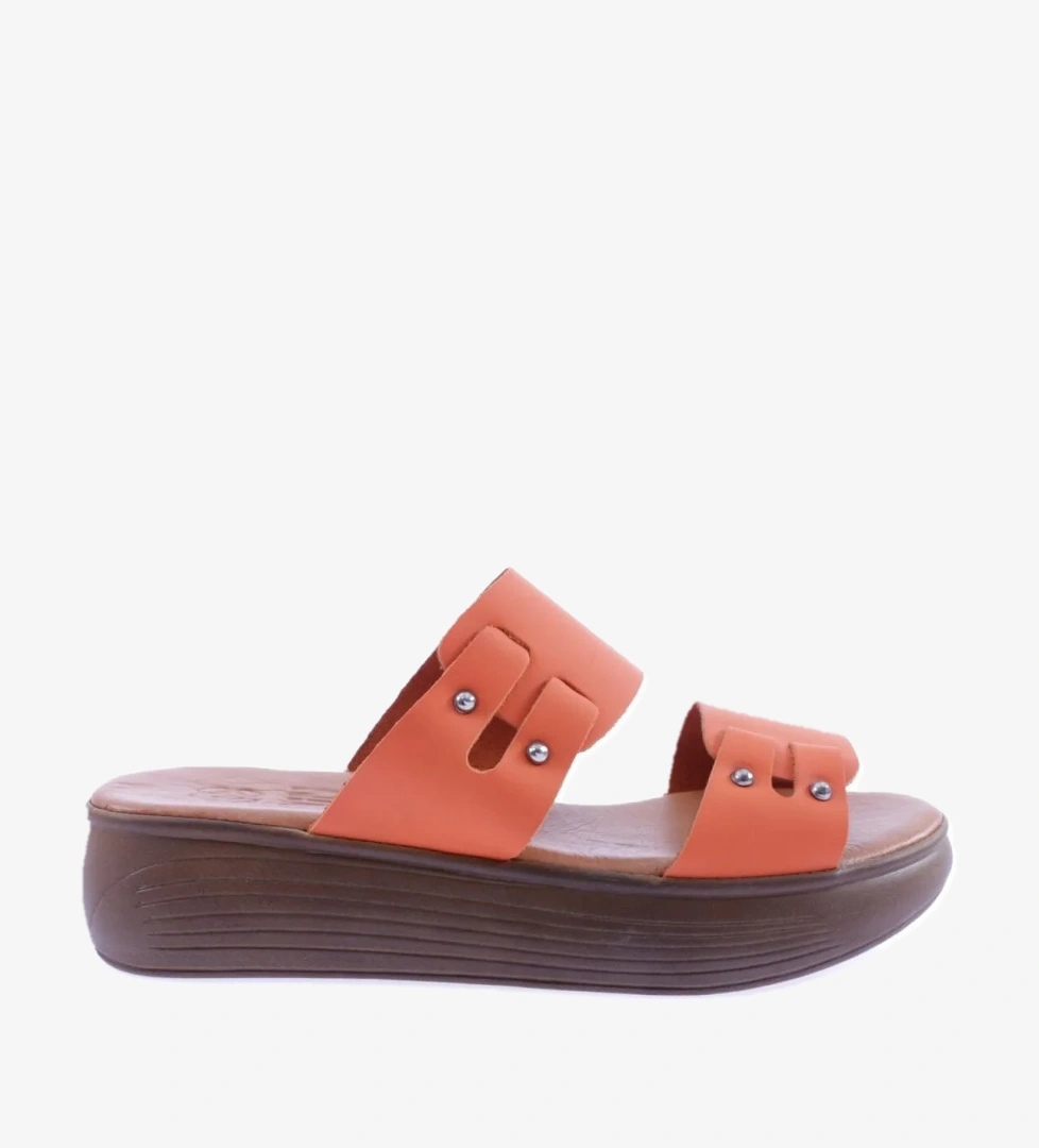 500-23Y Kadin Kalin Sirali Bantli Troklu Kalin Taban Terlik