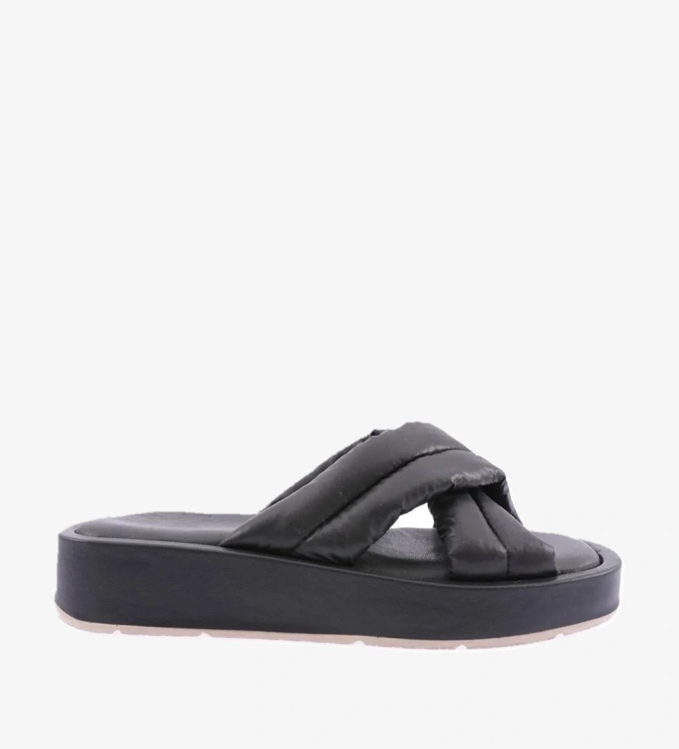 005 Kadin Çapraz Bantli Kalin Taban Terlik