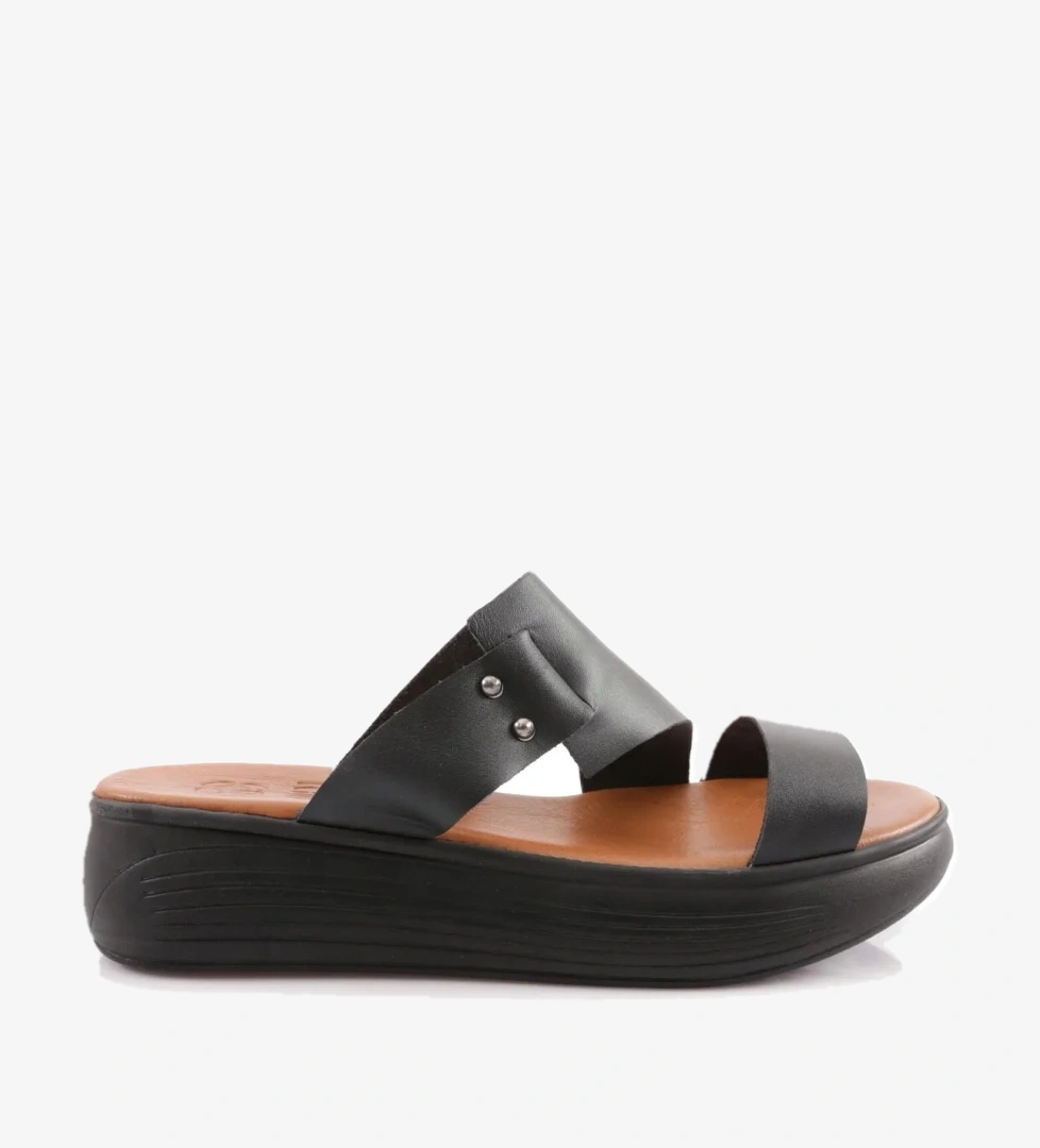 510-23Y Kadin Troklu Kalin Taban Terlik