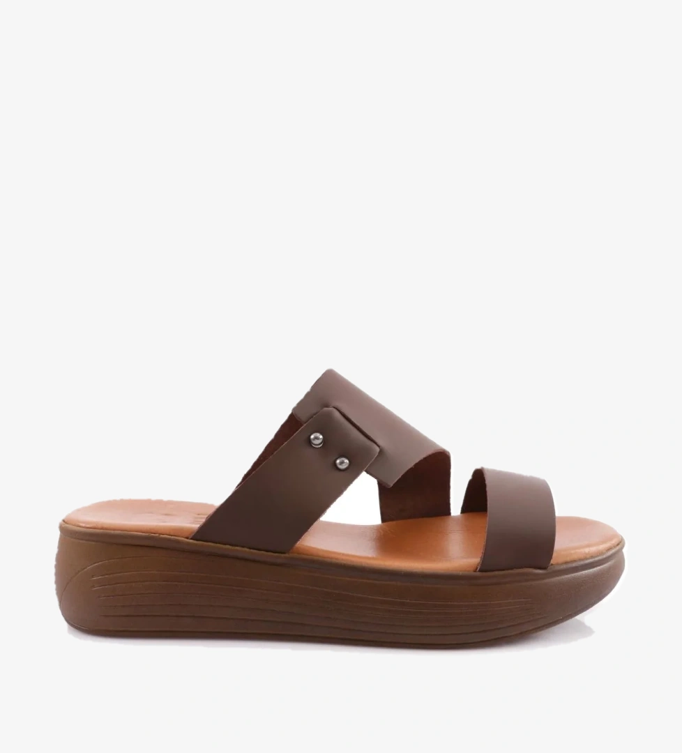 510-23Y Kadin Troklu Kalin Taban Terlik