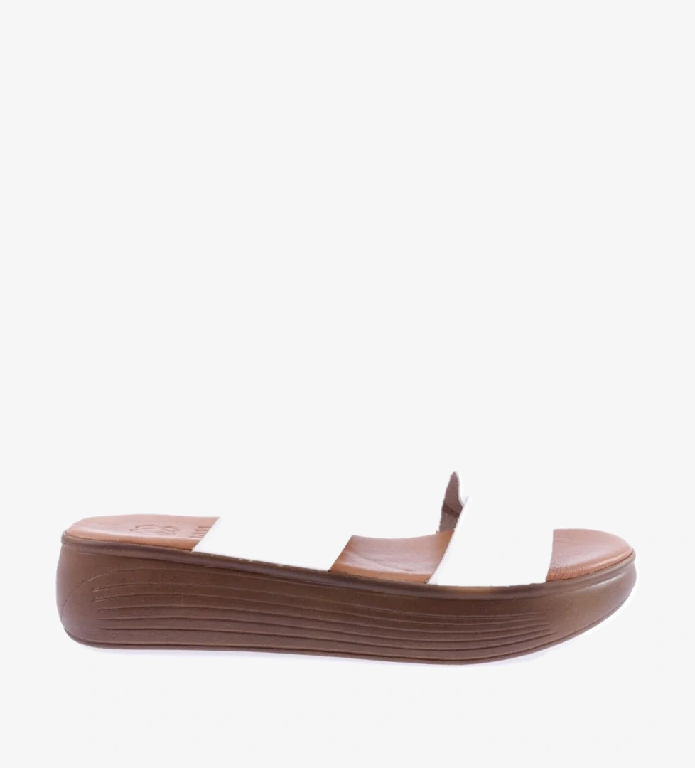 500-23Y Kadin Kalin Sirali Bantli Troklu Kalin Taban Terlik