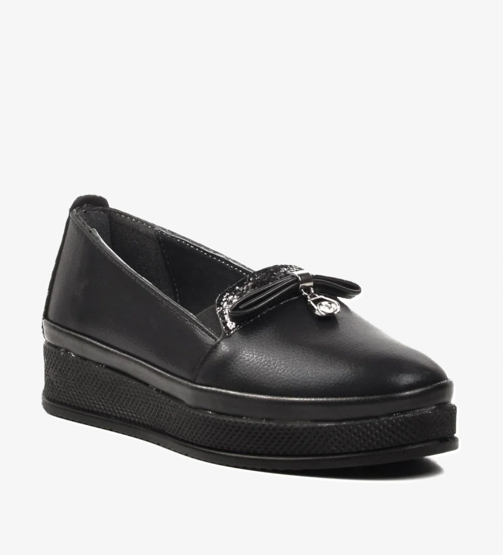 673426 Siyah Kadın Günlük Ayakkabı