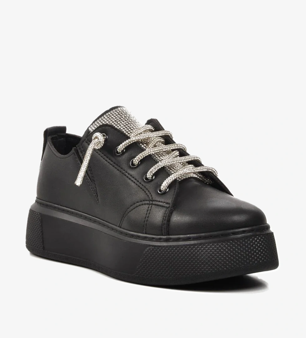 261079 Siyah Kadın Günlük Ayakkabı