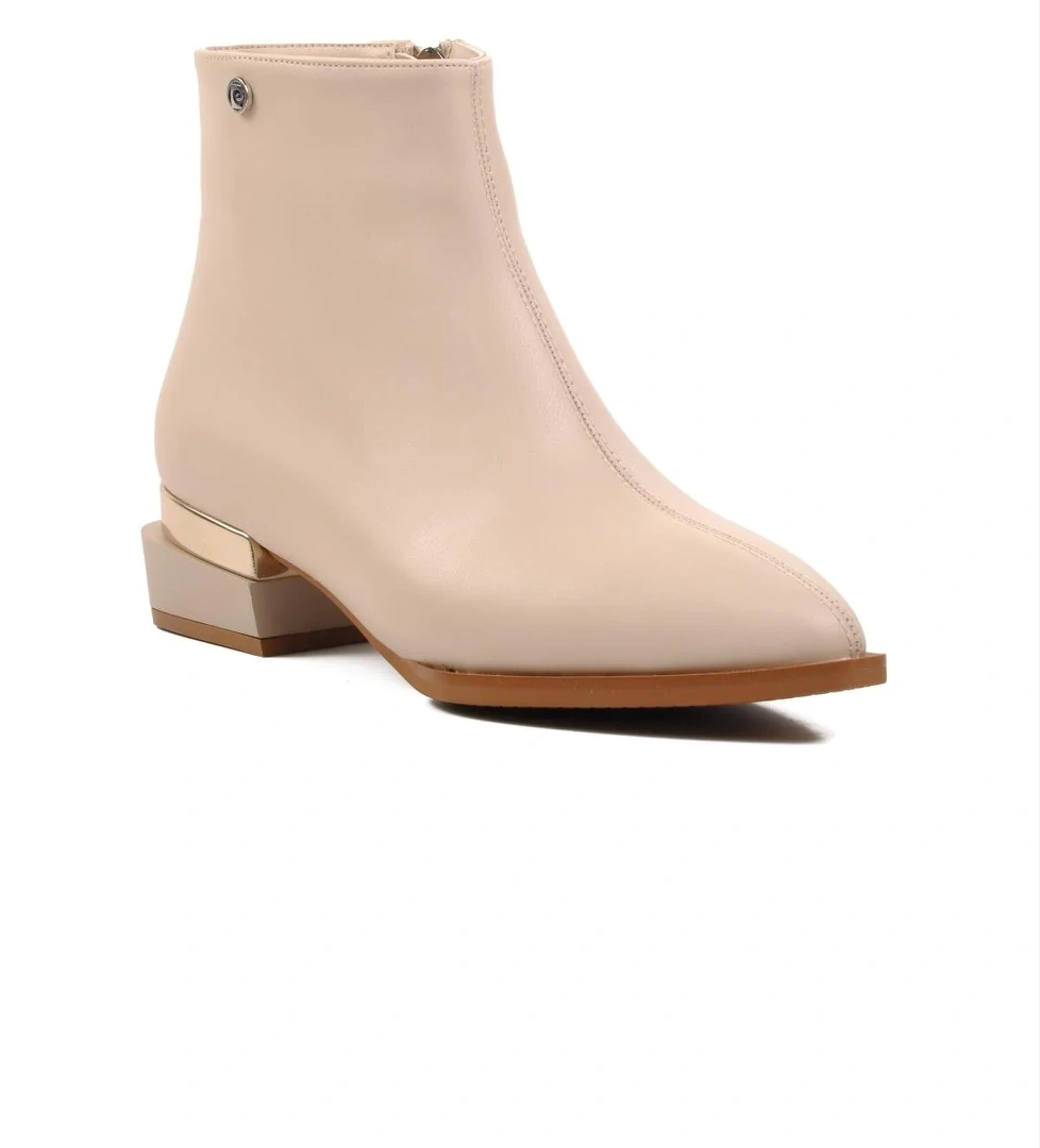 Pc-52720 Krem İçi Polarlı Kadın Bot - Görsel 1