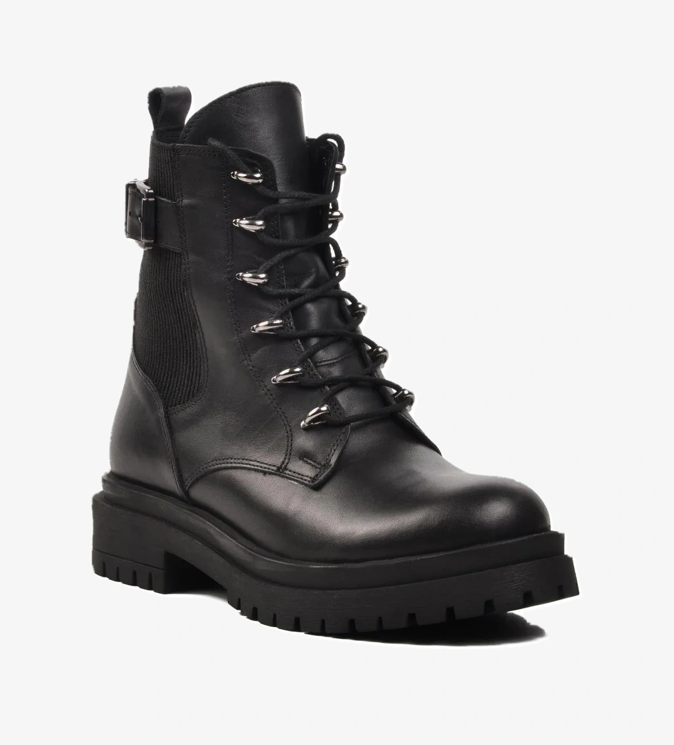 Walkway 22914 Siyah Hakiki Deri Kadın Bot model görseli