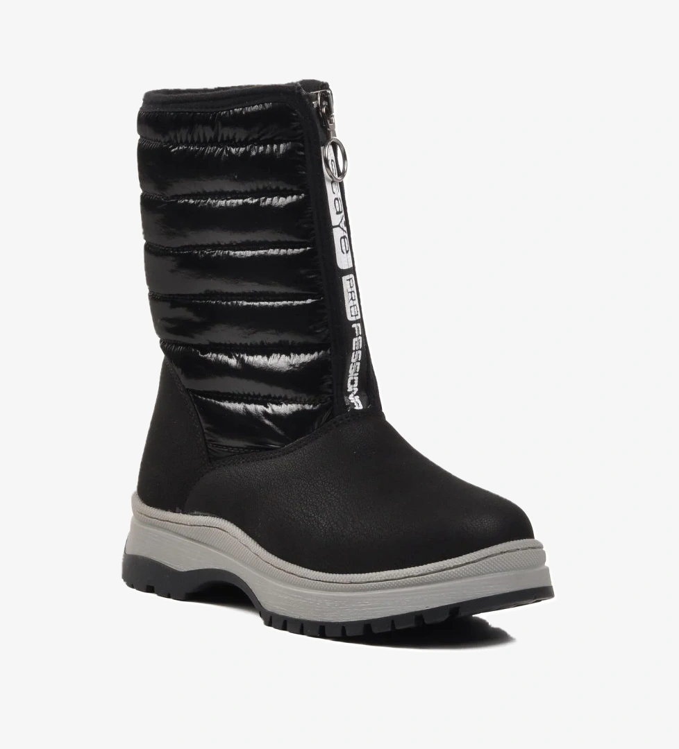 Ayakmod Staye-p Pudra Siyah İçi Polarlı Çocuk Kar Botu model görseli