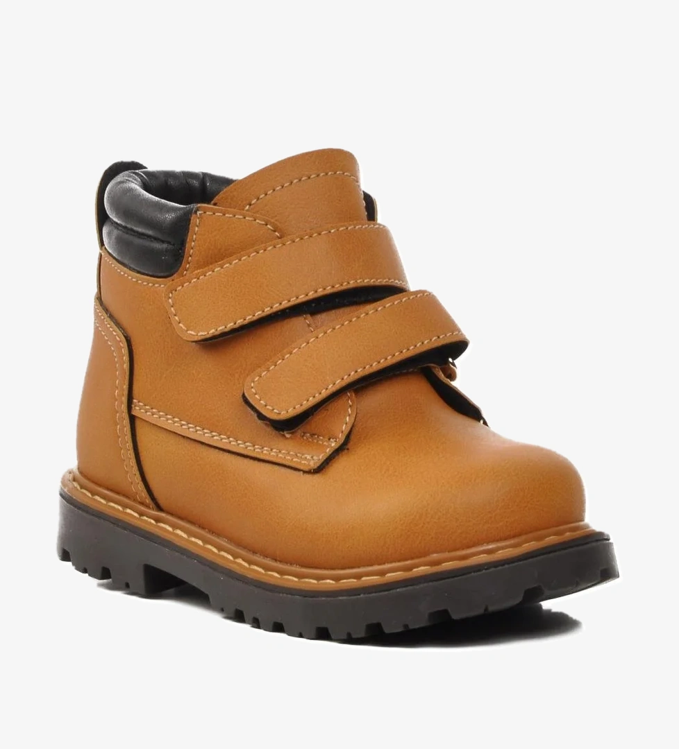 Ctaye-B Taba-Siyah İçi Polarlı Bebek Bot - Görsel 1