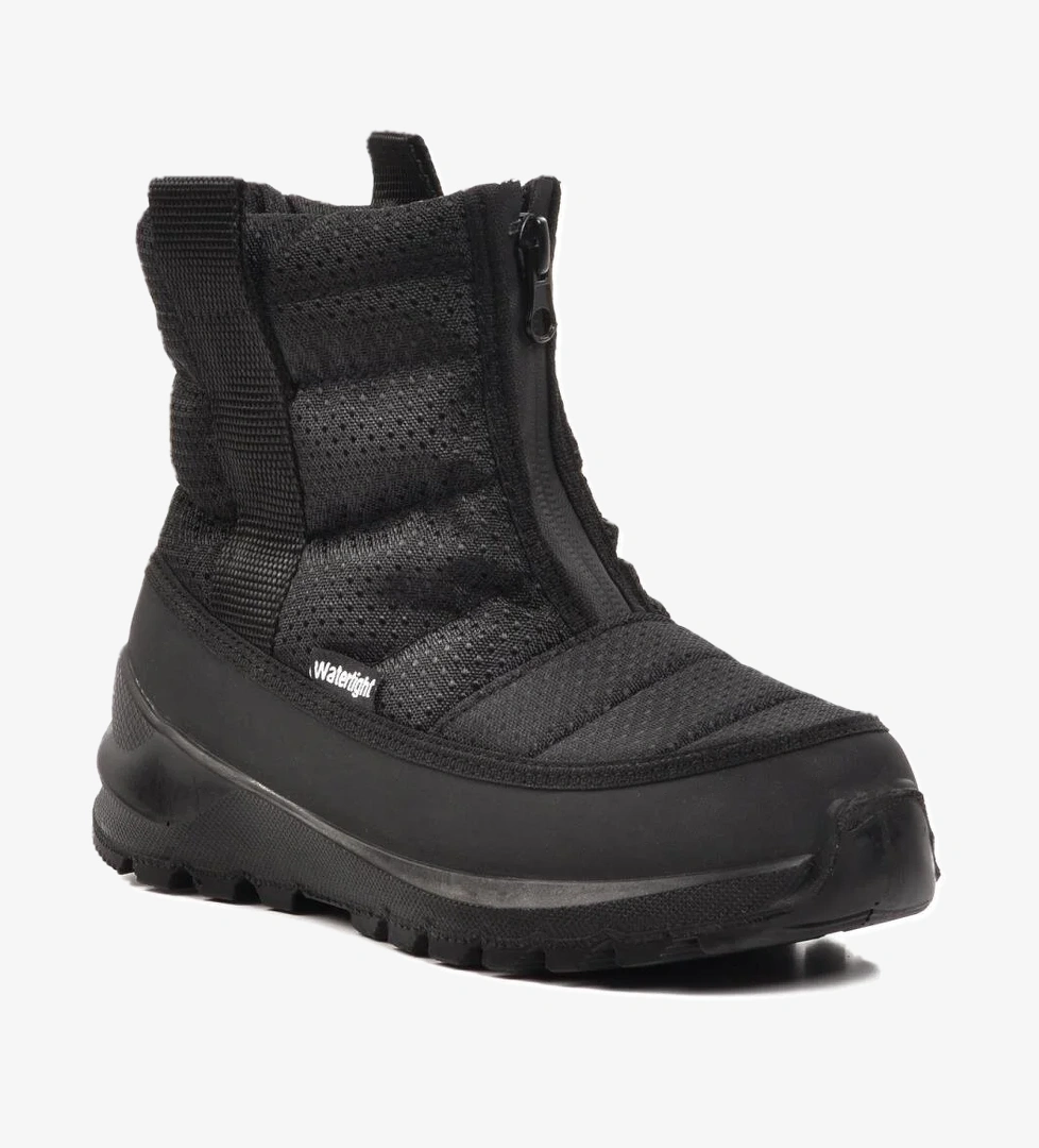 F7448-F Siyah İçi Kürklü Su Geçirmez Çocuk Kar Botu - Görsel 1