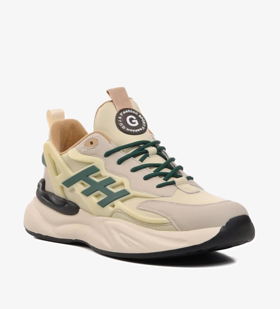 23K550 Bej Erkek Spor Ayakkabı