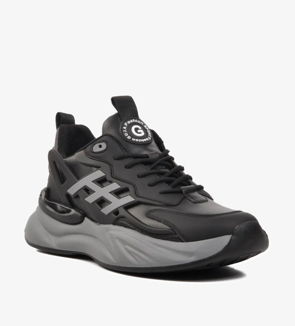 23K550 Siyah Erkek Spor Ayakkabı