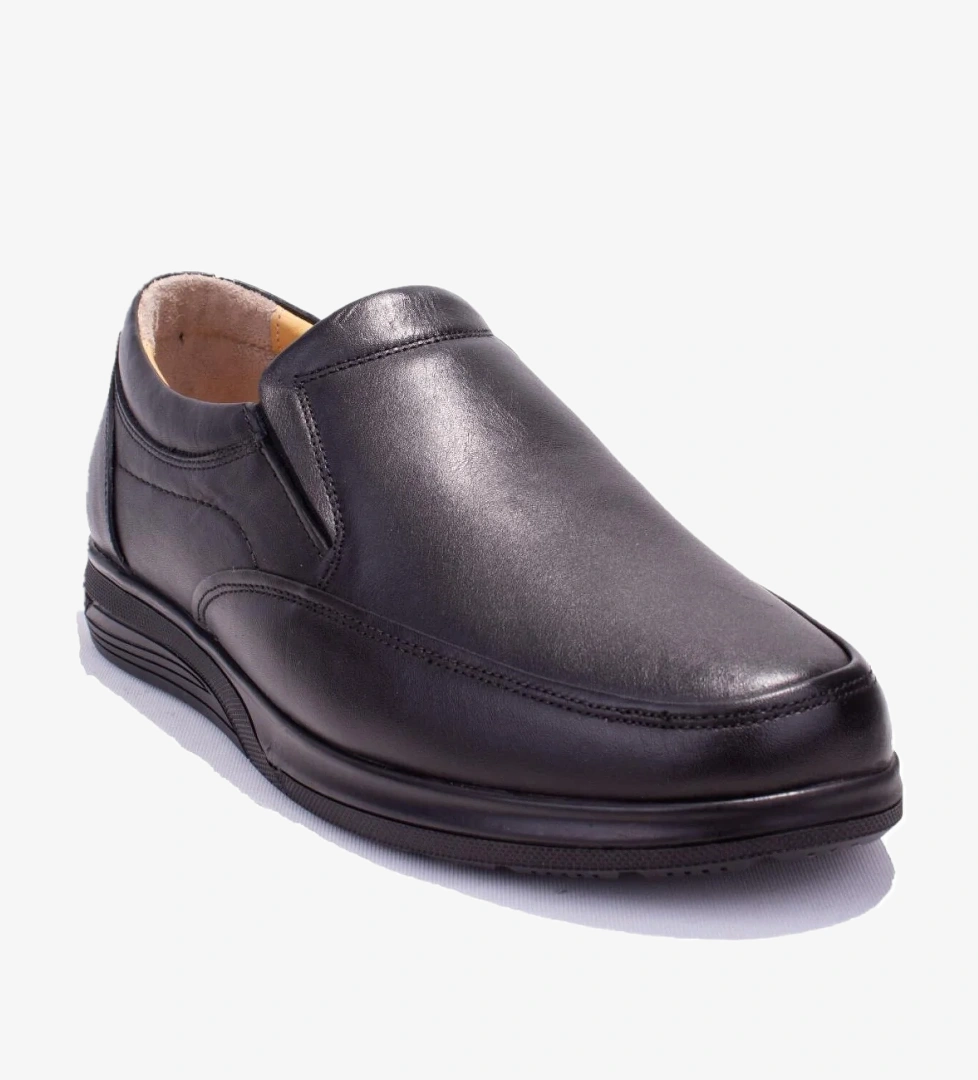 Dagoster DMA08-419KS Siyah Ortopedik Günlük Erkek Deri Ayakkabı model görseli