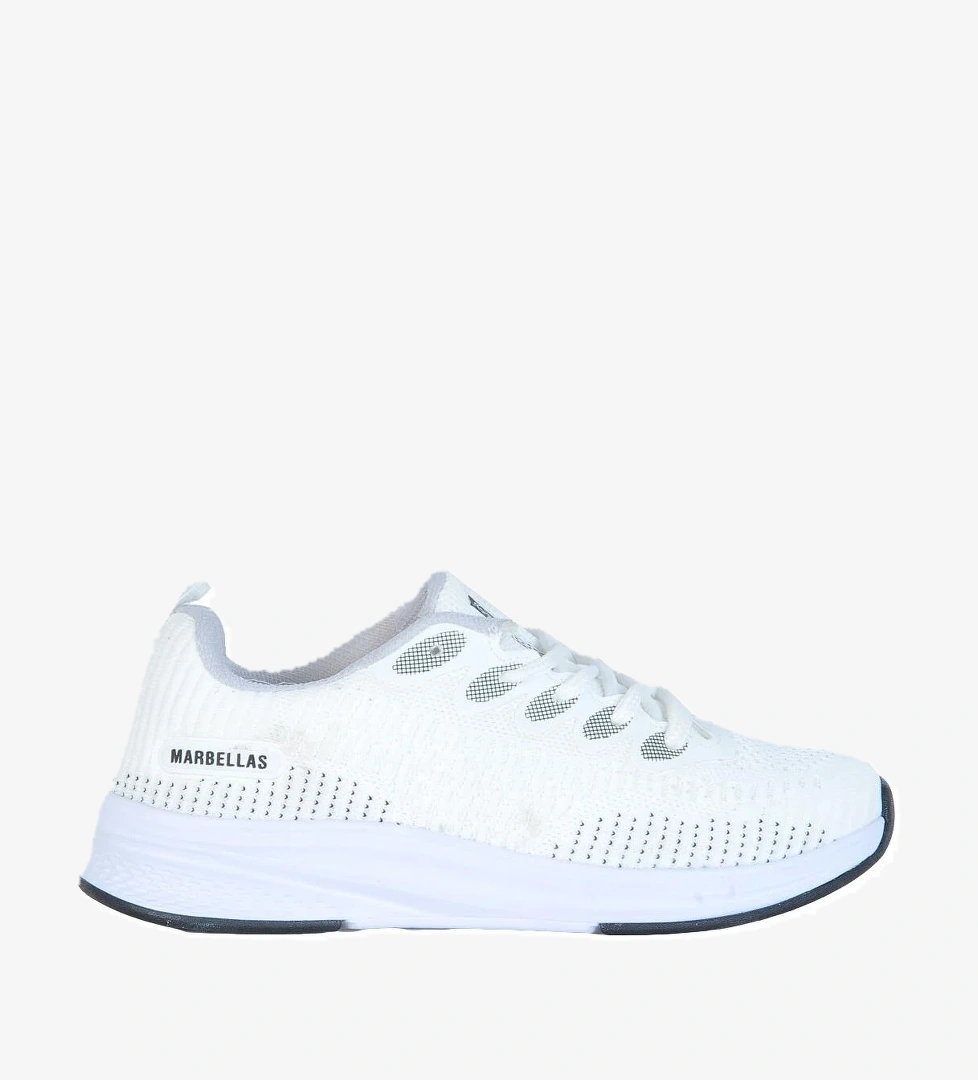 MP 231-1099ZN Beyaz Kadın Snekaer Spor Ayakkabı - Görsel 1