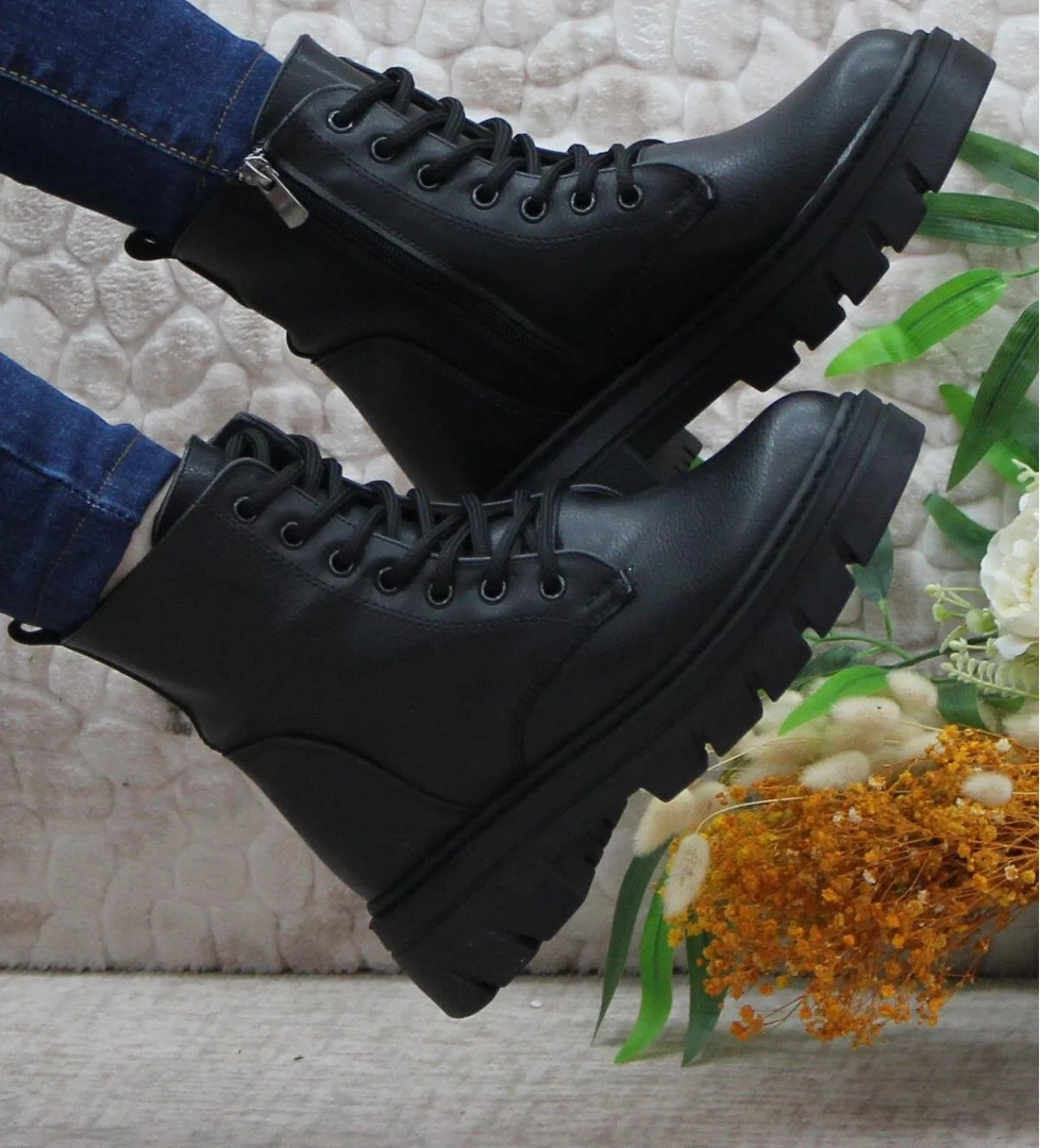 Mehmet Mete 9359 İçi Sıcak Astar Fermuarlı Kadın Bot model görseli