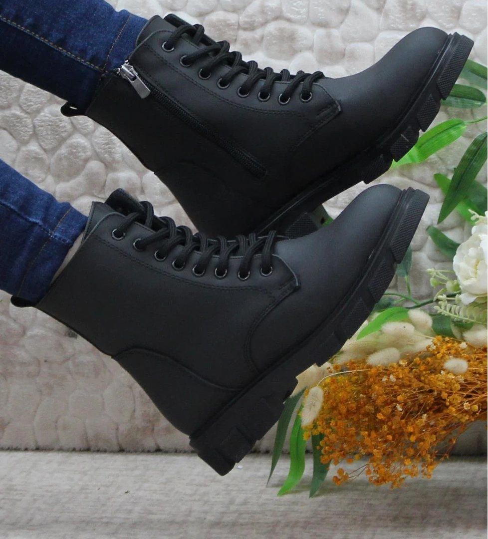 40-28 Sıcak Astar Kaymaz Taban Postal Kadın Bot - Görsel 1