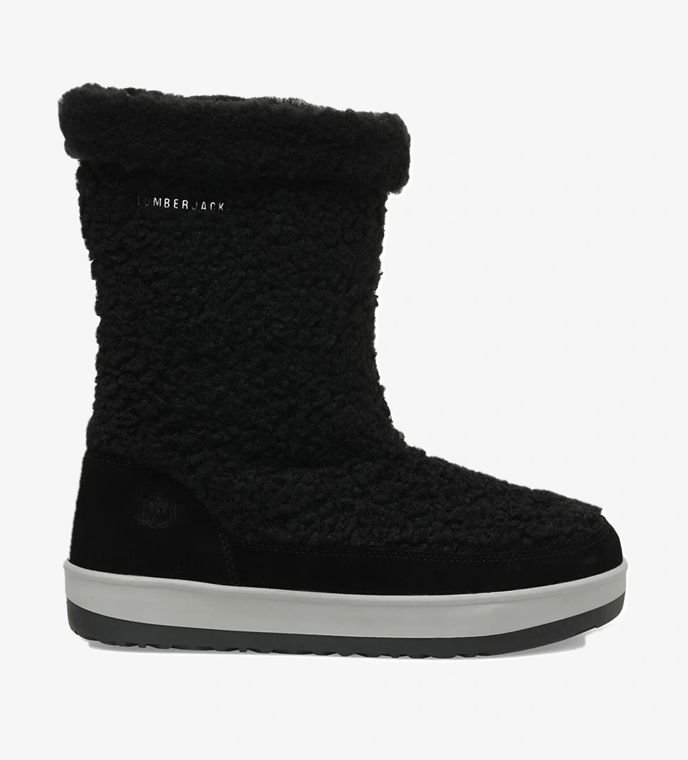 BELLE 3PR Siyah Kadın Kar Botu - Görsel 1