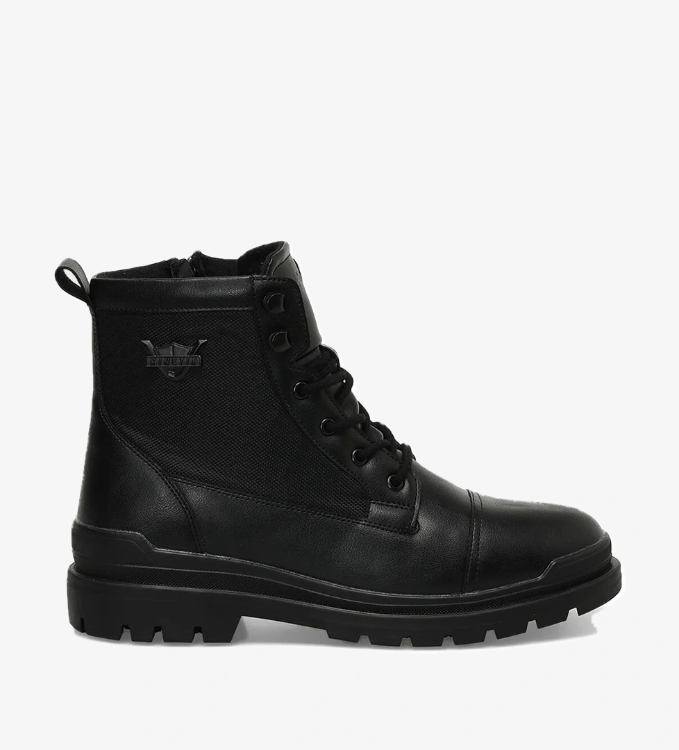 Kinetix Kinetix ORTON 3PR Siyah Erkek Postal Bot | Flo Siyah - 1. görsel