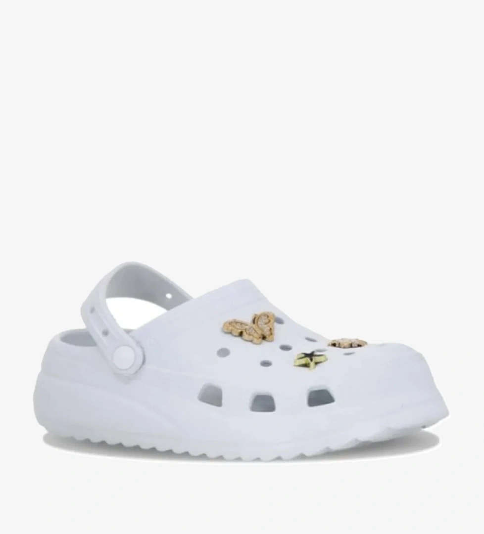 Sonimix EZ0129-01 Sabo Doktor ve Hemşire Terliği Kalın Taban Ortapedik Kadın Terlik