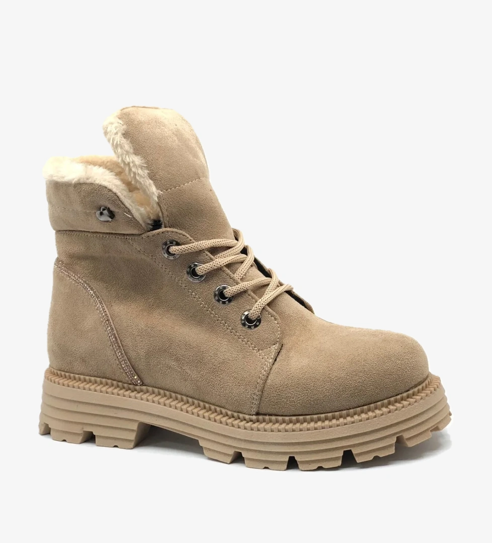 Arkası Taş Tetaylı Postal Kadın Bot