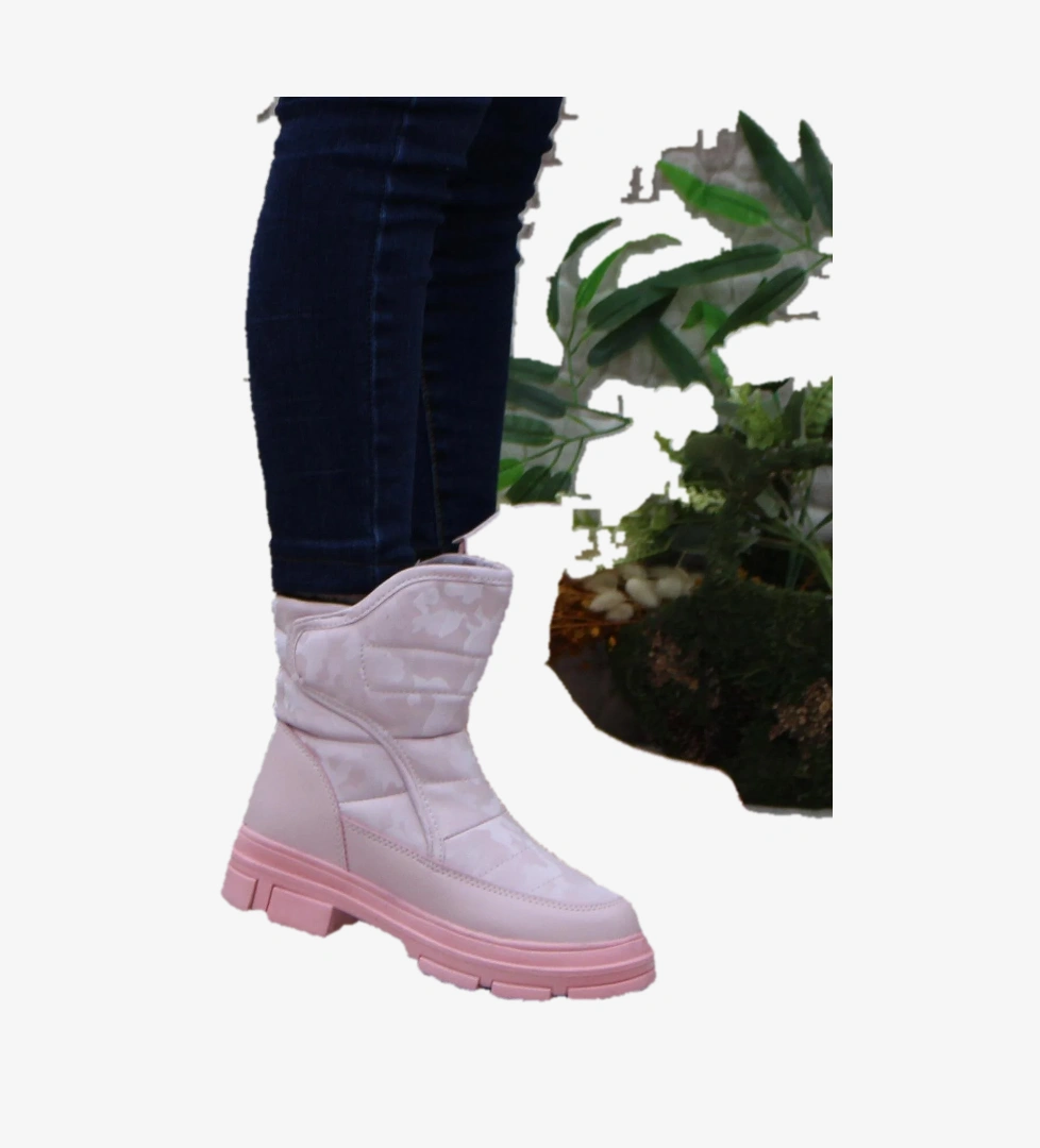 820 Anatomik Sıcak Astar Kaymaz Taban Kız Çocuk Bot