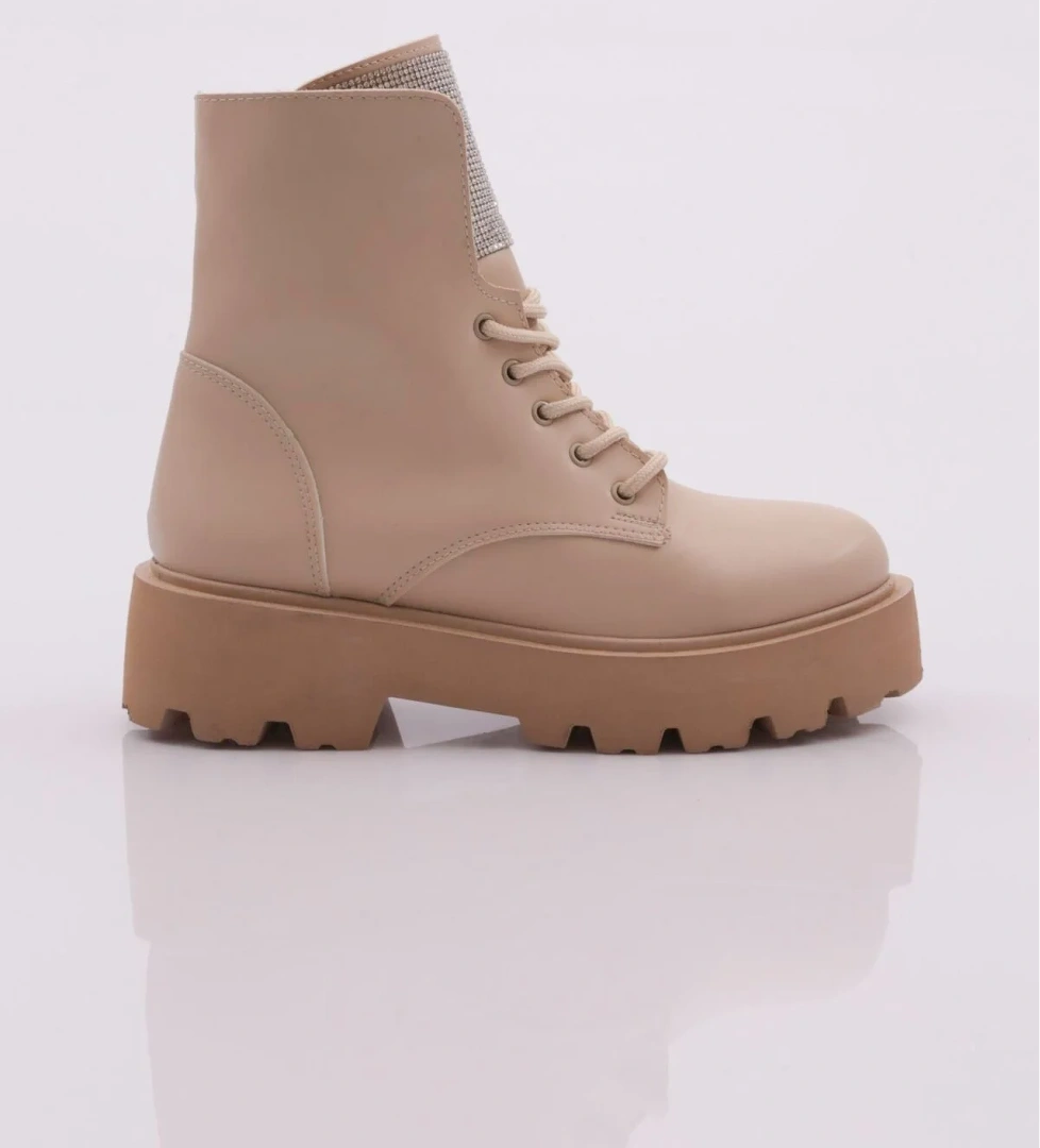 Dgn K1611-22k Kadin Kalin Taban Silver Taşli Bot model görseli