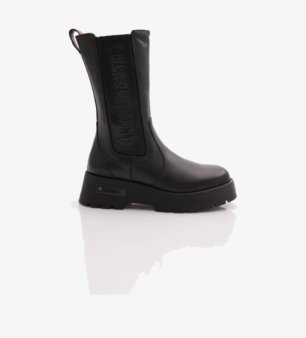 Harley Davidson Harley Davidson Siyah 021Z100626 Angela Kadın Bot | Flo Siyah - 1. görsel