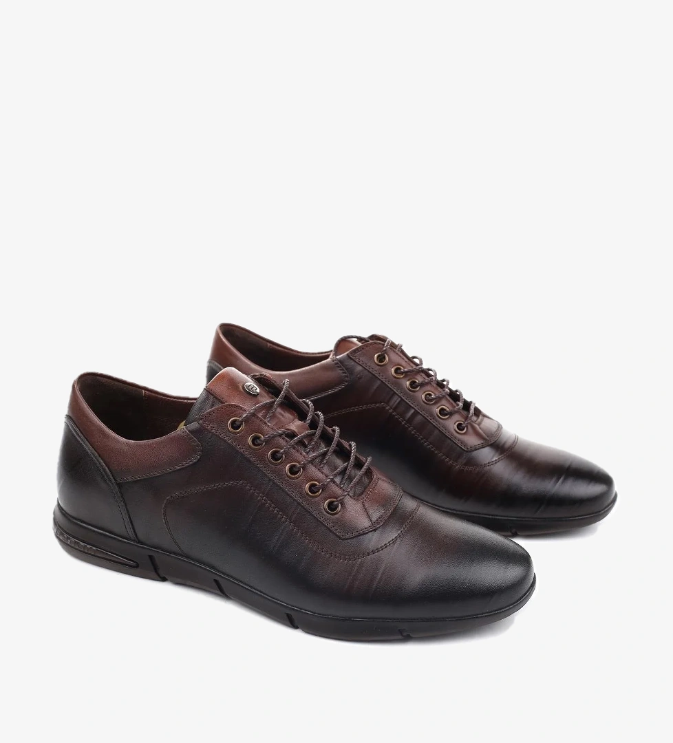 1218 Erkek Deri Bağcıklı Günlük Ayakkabı