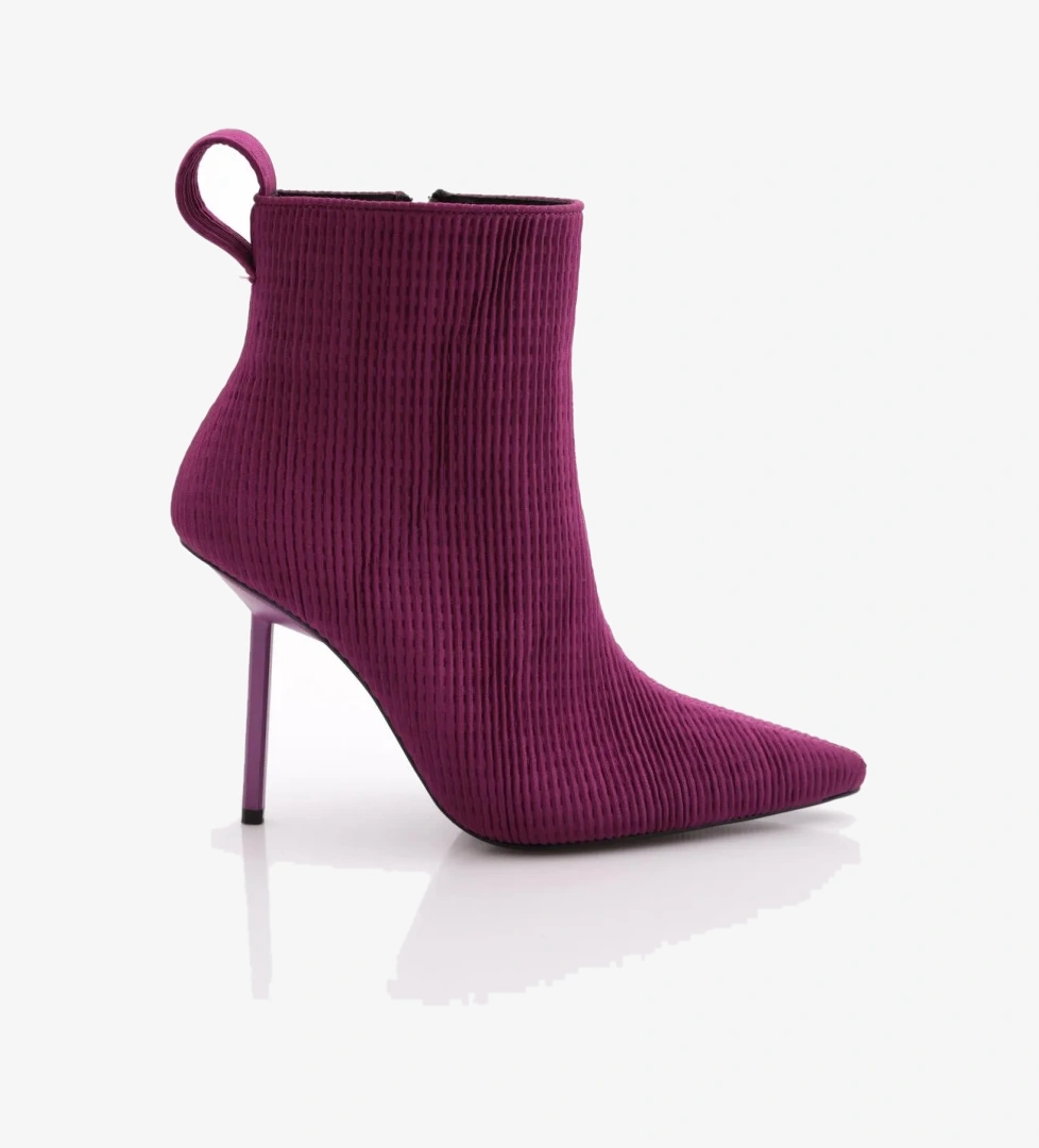 8017 Kadin Arkasi Lastikli Topuklu Bot - Görsel 1