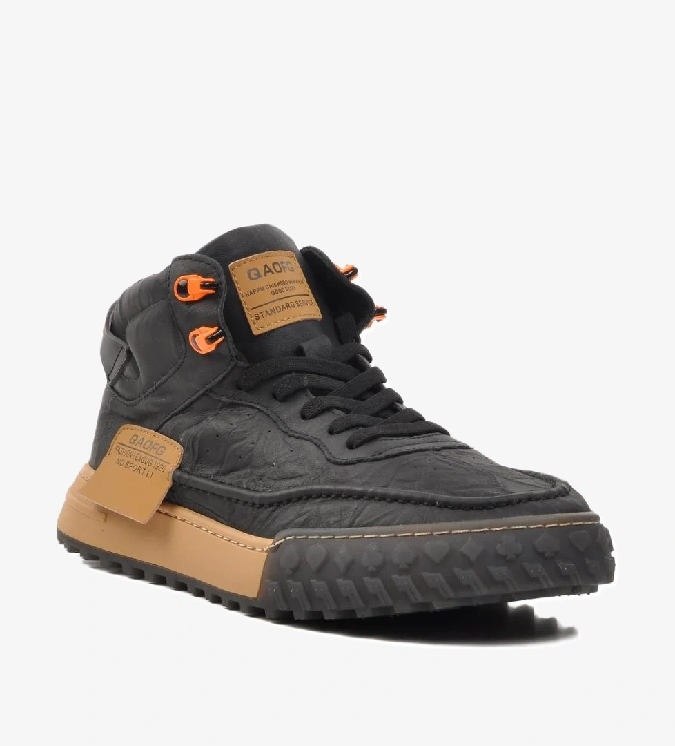 23K501 Siyah Erkek Sneaker